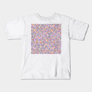 Rainbow Sprinkles Pattern Kids T-Shirt